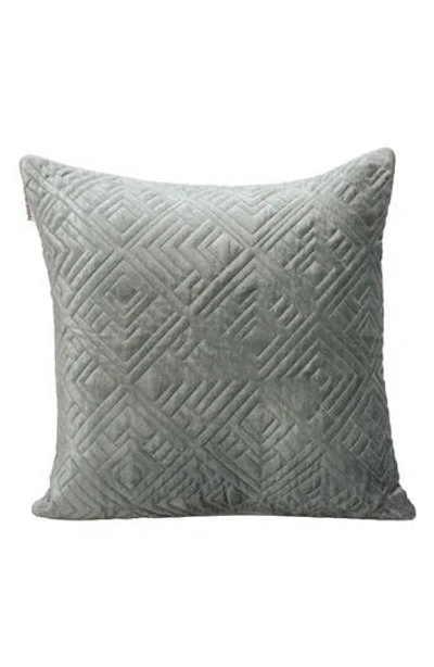 Parkland Collection Eris Square Throw Pillow In Gray