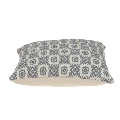Parkland Collection Faraz Transitional Beige Throw Pillow