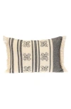 Parkland Collection Geometric Lumbar Accent Pillow In Beige