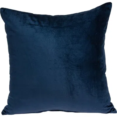 Parkland Collection Jugo Transitional Throw Pillow In Navy Blue