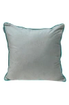 Parkland Collection Khole Transitional Grey Throw Pillow In Multi