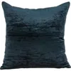 Parkland Collection Kyan Transitional Solid Pillow In Dark Blue