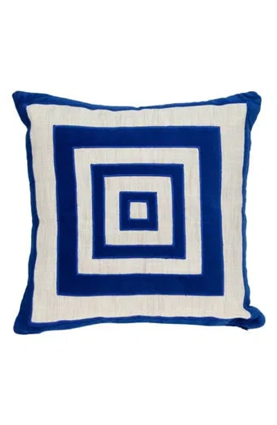 Parkland Collection Lexa Throw Pillow In Brown/blue