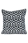 Parkland Collection Machu Throw Pillow In Black