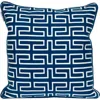 Parkland Collection Milo Throw Pillow In Blue