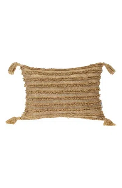 Parkland Collection Multiple Line Accent Pillow In Sand