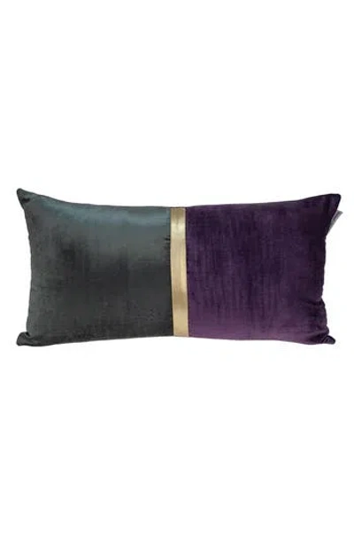 Parkland Collection Myra Throw Pillow In Purple