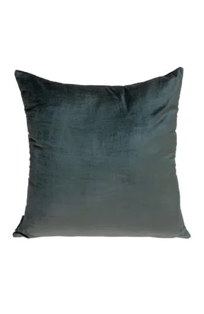 Parkland Collection Nerine Throw Pillow In Gray/charcoal