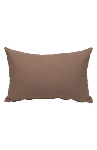 Parkland Collection Oblong Throw Pillow In Brown