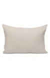 Parkland Collection Oblong Throw Pillow In White