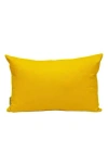 Parkland Collection Oblong Throw Pillow In Yellow