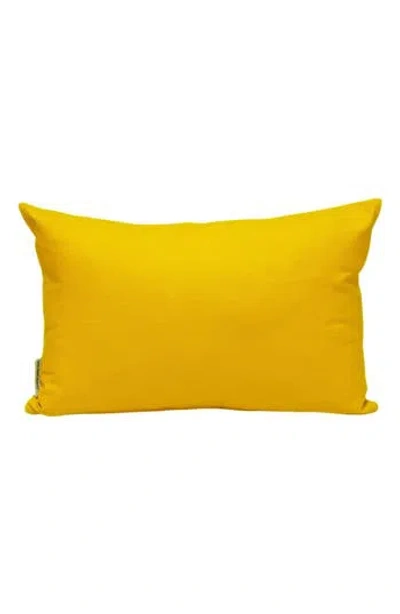 Parkland Collection Oblong Throw Pillow In Yellow
