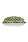 Parkland Collection Saria Transitional Pillow In Green