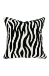 Parkland Collection Simba Decorative Accent Pillow In Black