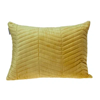 Parkland Collection Somin Transitional Lumbar Throw Pillow In Yellow