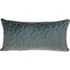 Parkland Collection Sora Quilted Throw Pillow In Charcoal