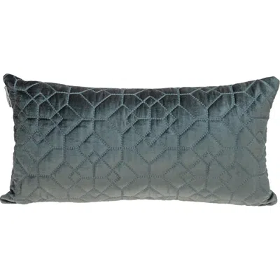 Parkland Collection Sora Quilted Throw Pillow In Charcoal