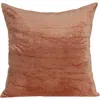 Parkland Collection Sunstone Solid Throw Pillow In Orange