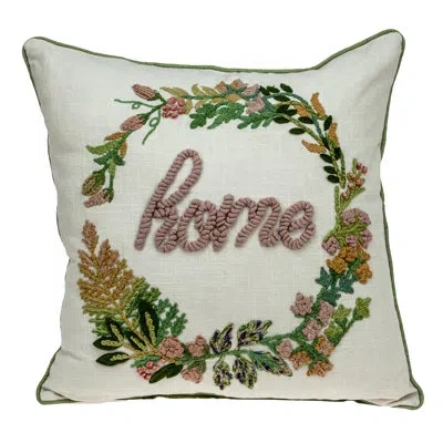 Parkland Collection Throw Pillow In Beige