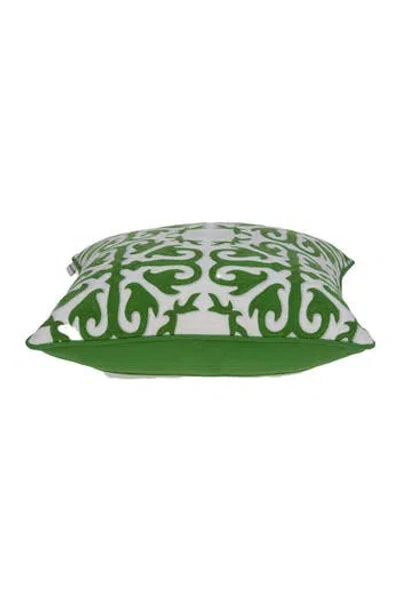 Parkland Collection Traditional Pillow In Green