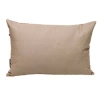 Parkland Collection Transitional Solid 18" X 12" Pillow In Grey