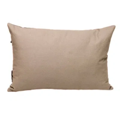 Parkland Collection Transitional Solid 18" X 12" Pillow In Grey