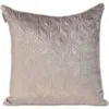 Parkland Collection Tufted Velvet Throw Pillow In Taupe