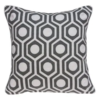 Parkland Collection Ursae Square Cotton Pillow Cover & Insert In Polyester,polyfill