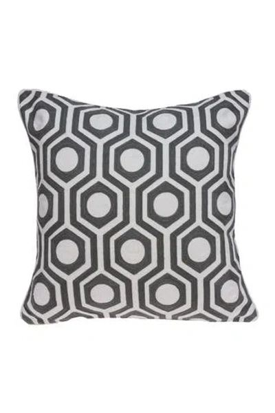 Parkland Collection Ursae Traditional Pillow In Grey