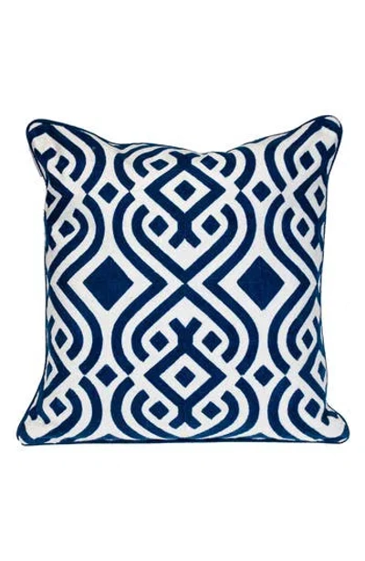 Parkland Collection Vega Throw Pillow In Blue