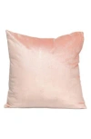 Parkland Collection Velvet Throw Pillow In Pink