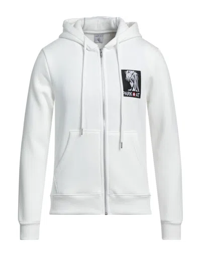 Parkoat Sweatshirts In White