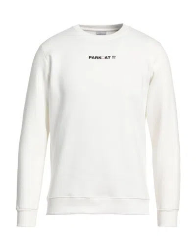 Parkoat Sweatshirts In White