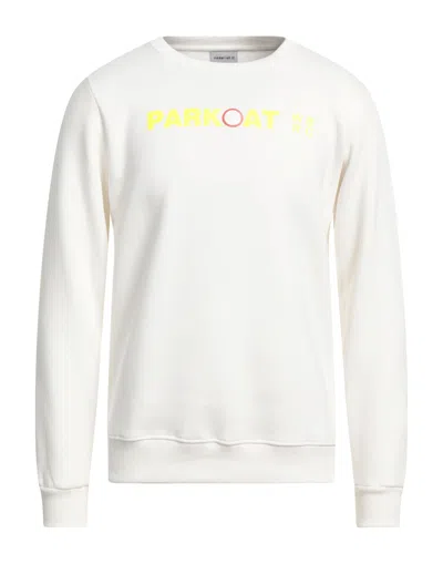 Parkoat Sweatshirts In White