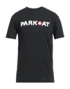 Parkoat T-shirts In Black