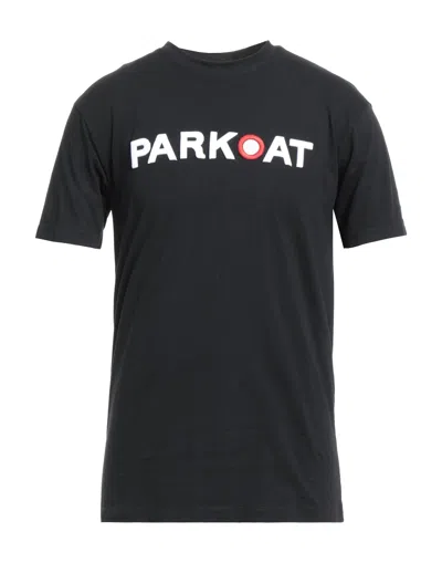 Parkoat T-shirts In Black