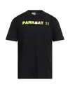 Parkoat T-shirts In Black