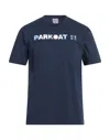 Parkoat T-shirts In Navy Blue