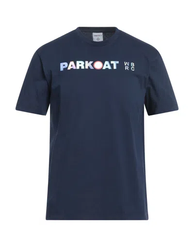 Parkoat T-shirts In Navy Blue