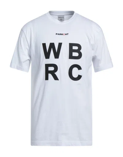 Parkoat T-shirts In White