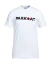 Parkoat T-shirts In White