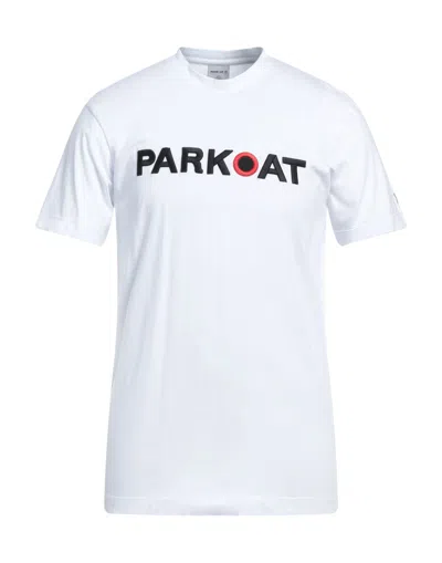 Parkoat T-shirts In White