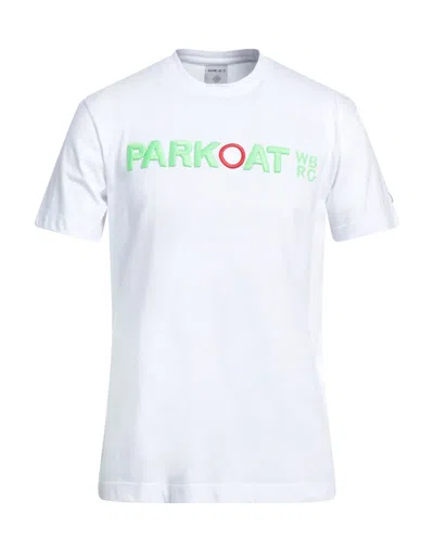 Parkoat T-shirts In White