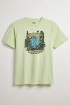 PARKS PROJECT FEEL THE EARTH TEE IN HUSHED GREEN, MEN'S AT URBAN OUTFITTERS