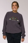 Parks Project Hawai'i Geological Wonderlands Crew Sweatshirt In Gray