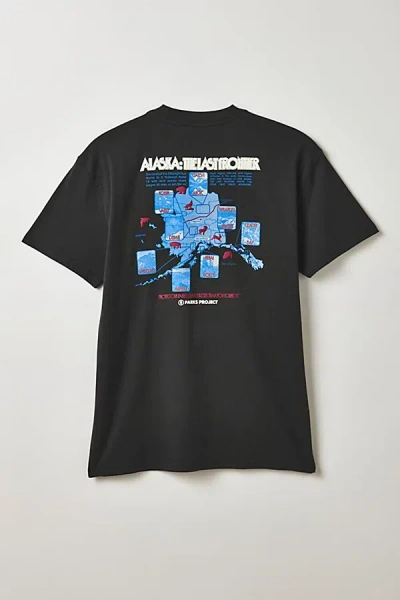 Parks Project Last Frontier Graphic Tee In Black, Men's At Urban Outfitters
