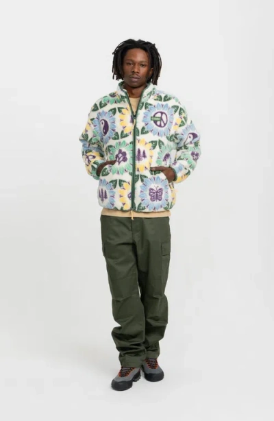 Parks Project Nature In Bloom Faux Shearling Jacket