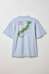 Parks Project Parks Of Japan Graphic Tee In Sky, Men's At Urban Outfitters In Blue