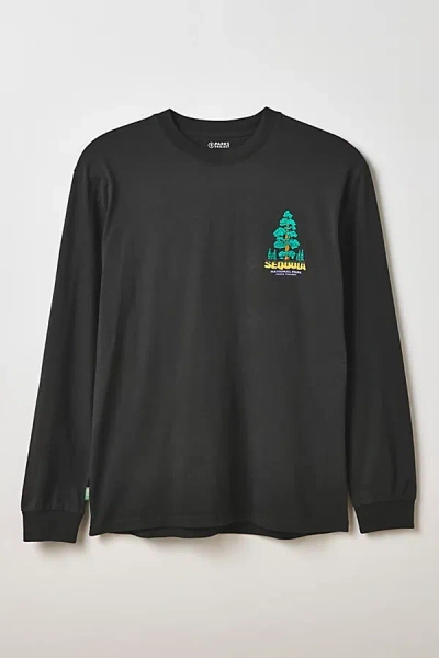 Parks Project Sequoia Graphic Long Sleeve Tee In Black, Men's At Urban Outfitters