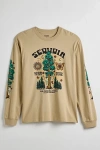 PARKS PROJECT SEQUOIA NATIONAL PARK GOOD THINGS LONG SLEEVE TEE IN KHAKI, MEN'S AT URBAN OUTFITTERS